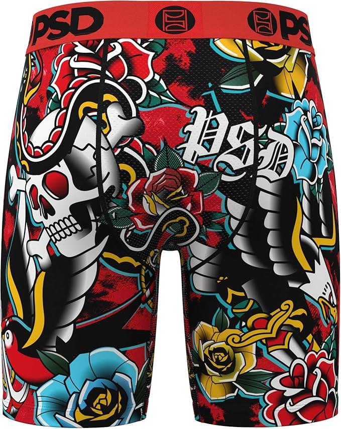 PSD Men's Winged Spirit Boxer Briefs - Breathable and Supportive Underwear