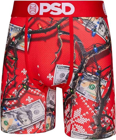 PSD Men's Christmas Tree Boxer Briefs Multi Color