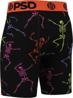 PSD Men's Skeleton Dance MDL Boxer Briefs - Breathable and Supportive Underwear
