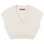 Socal Look Women's Sleeveless V-Neck Crop Top in Stretchable Viscose