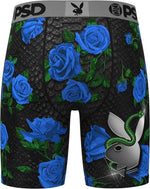 PSD Men's Playboy Snake Boxer Briefs - Breathable and Supportive Underwear