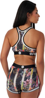 PSD Women's Floral Baller Sports Bra Multicolor