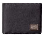 Levi's Men's RFID Bifold Leather Wallet Slim Classic Billfold