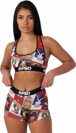 PSD Women's Playboy Xmas Covers Boyshorts Multi