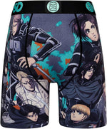 PSD Men's Attack On Titan Old Friends Boxer Briefs