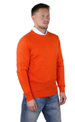 Socal Look Men's Sweater Crew Neck Long Sleeve Acrylic Pullover
