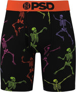 PSD Men's Skeleton Dance MDL Boxer Briefs - Breathable and Supportive Underwear