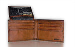 Levi's Men's RFID Bifold Leather Wallet Slim Classic Billfold