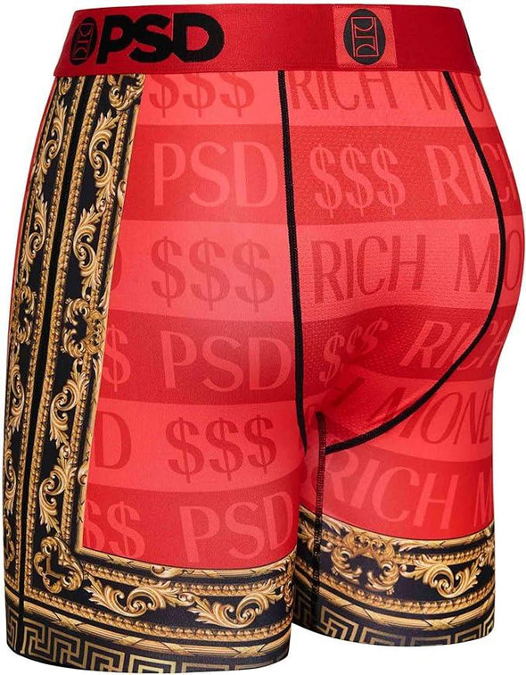 PSD Men's Rich Money Boxer Briefs Multi Color