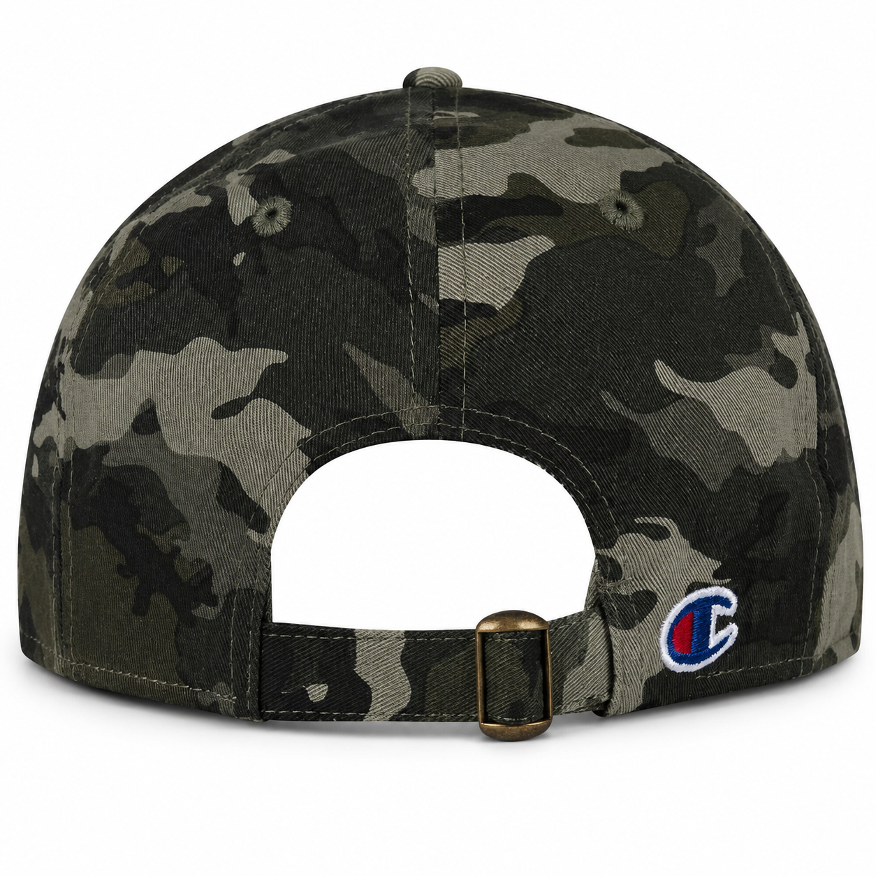Champion Unisex Adult Ameritage Dad Adjustable Cap, Camo, One Size US
