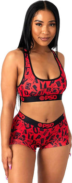 PSD Womens Sports Bra Playboy Anarchy Multi