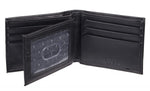 Levi's Men's RFID Bifold Leather Wallet Slim Classic Billfold