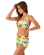 PSD Women's Spongebob Squarepants Eyes on You Sports Bra