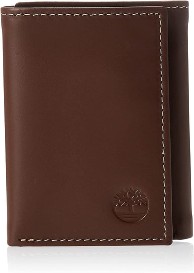 Timberland Men's Hunter Trifold Leather Wallet