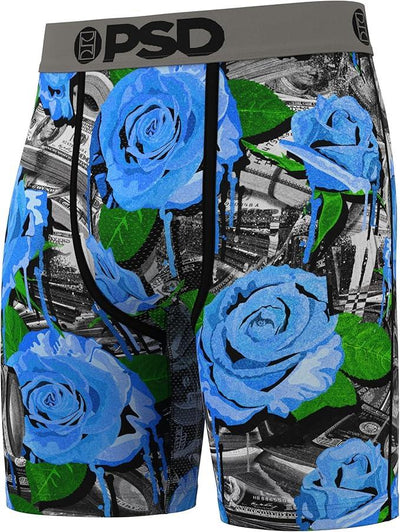 PSD Men's Rose Drippin Boxer Briefs - Breathable and Supportive Underwear