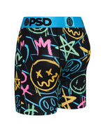 PSD Men's Smile Gang Boxer Briefs Multi Color