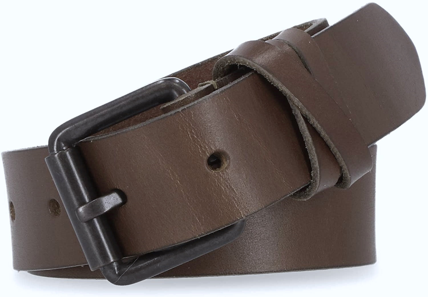 Timberland Women's Casual Leather Belt 30MM Criss Cross