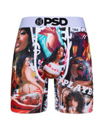 PSD Men's PB Current Mood Boxer Briefs Multi Color