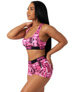 PSD Womens Sports Bra Bratz Collage Multi