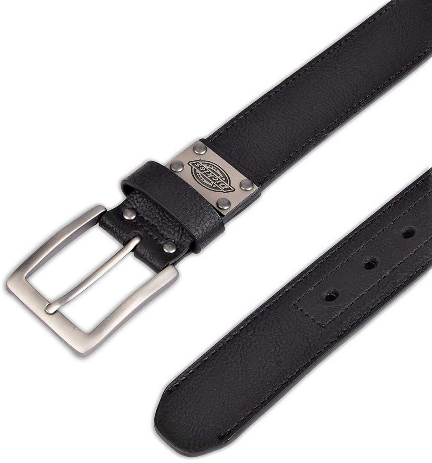 Dickies Men's 1.5'' Wide Heavy-Duty Industrial Work Belt - Durable Leather