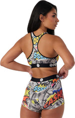 PSD Women's Money Strip Sports Bra Multicolor
