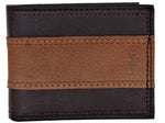 Levi's Men's RFID Bifold Leather Wallet Slim Classic Billfold