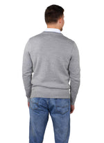 Socal Look Men's Sweater Crew Neck Long Sleeve Acrylic Pullover