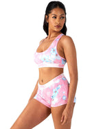 PSD Women's Blossom Blue Boyshorts Multi