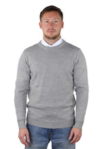Socal Look Men's Sweater Crew Neck Long Sleeve Acrylic Pullover