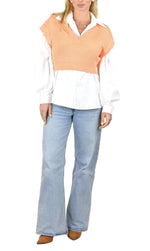 Socal Look Women's Sleeveless V-Neck Crop Top in Stretchable Viscose