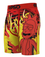 PSD Men's R&M Heat Boxer Briefs - Breathable and Supportive Underwear