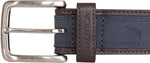 Nautica Men's Casual Overlay Leather Belt