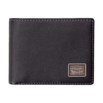 Levi's Men's RFID Bifold Leather Wallet Slim Classic Billfold