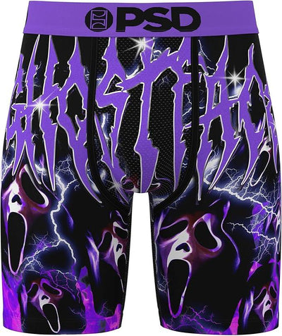 PSD Men's Ghostface Killa Boxer Briefs - Breathable and Supportive Underwear