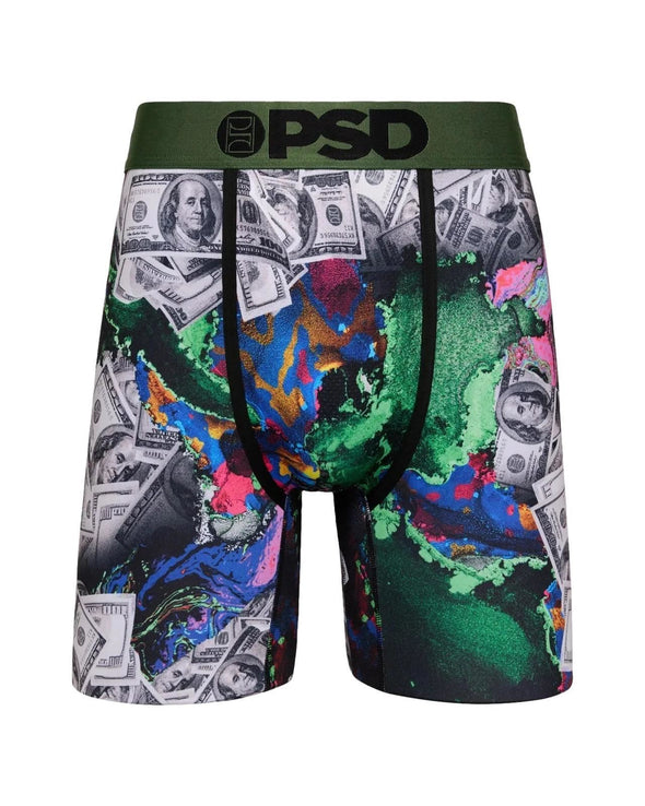PSD Men's Money Mosh Boxer Briefs Multi Color