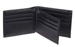 Levi's Men's RFID Bifold Leather Wallet Slim Classic Billfold