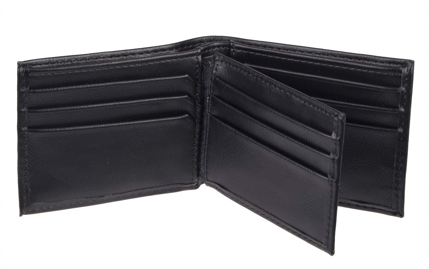 Levi's Men's RFID Bifold Leather Wallet Slim Classic Billfold