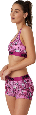 PSD Womens Sports Bra Iced Benjis Multi
