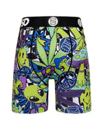 PSD Men's Psychotropic Boxer Briefs Multi Color