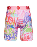 PSD Men's Street Love Boxer Briefs Multi Color