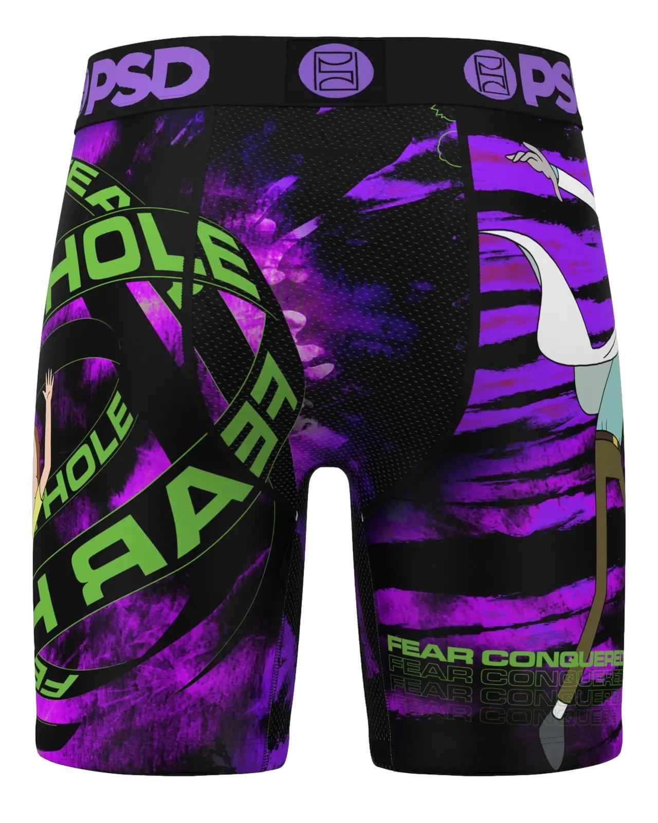 PSD Men's R&M Fear Hole Boxer Briefs - Breathable and Supportive Underwear