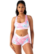 PSD Women's Blossom Blue Boyshorts Multi