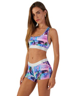 PSD Women's Playboy Y2K Sports Bra Multicolor
