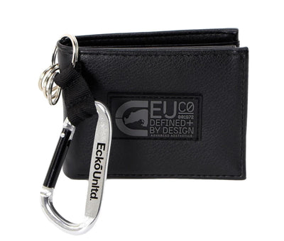 Ecko Unltd Rhino Men's Bifold Wallet with Key FOB Boxed Gift Set Black