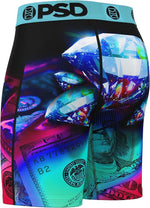 PSD Men's Diamond Pentad Boxer Briefs - Breathable and Supportive Underwear
