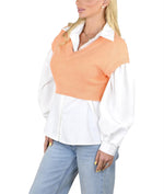 Socal Look Women's Sleeveless V-Neck Crop Top in Stretchable Viscose