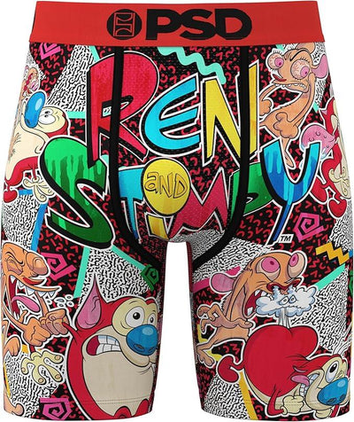 PSD Men's R&S Throwback Boxer Briefs - Breathable and Supportive Underwear