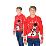 Kesis Women's Ugly Christmas Sweater, Long Sleeve Crew Neck Acrylic Holiday Pullover