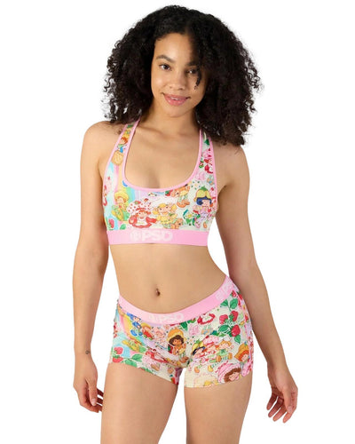 PSD Women Sports Bra SSC Vintage - Racerback, Breathable Microfiber Fabric