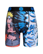PSD Men's Naruto Cloud Boxer Briefs Multi Color